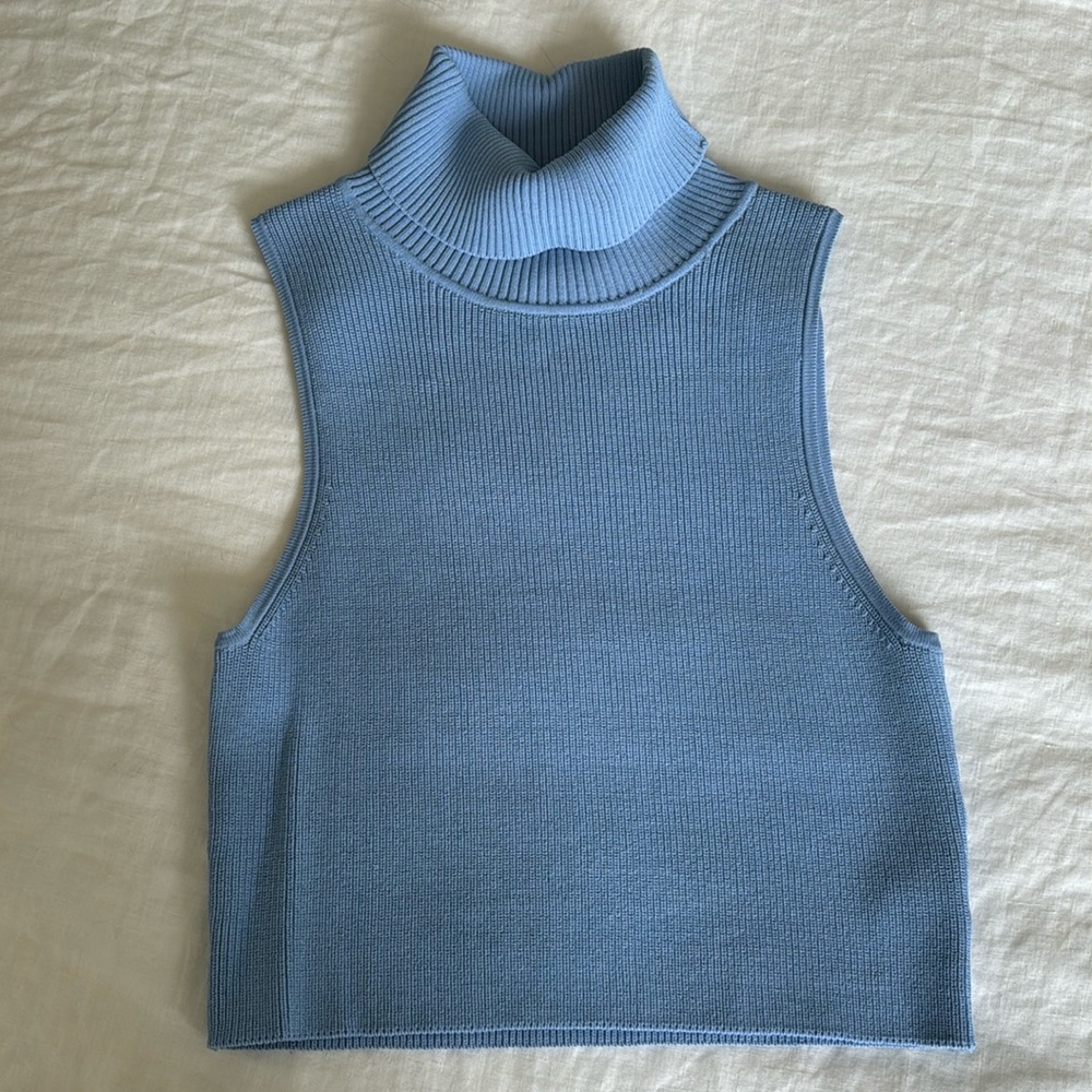 Bardot turtleneck tank - small
